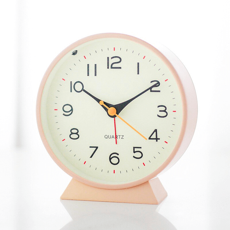 Silent Retro Alarm Clock - Non Ticking