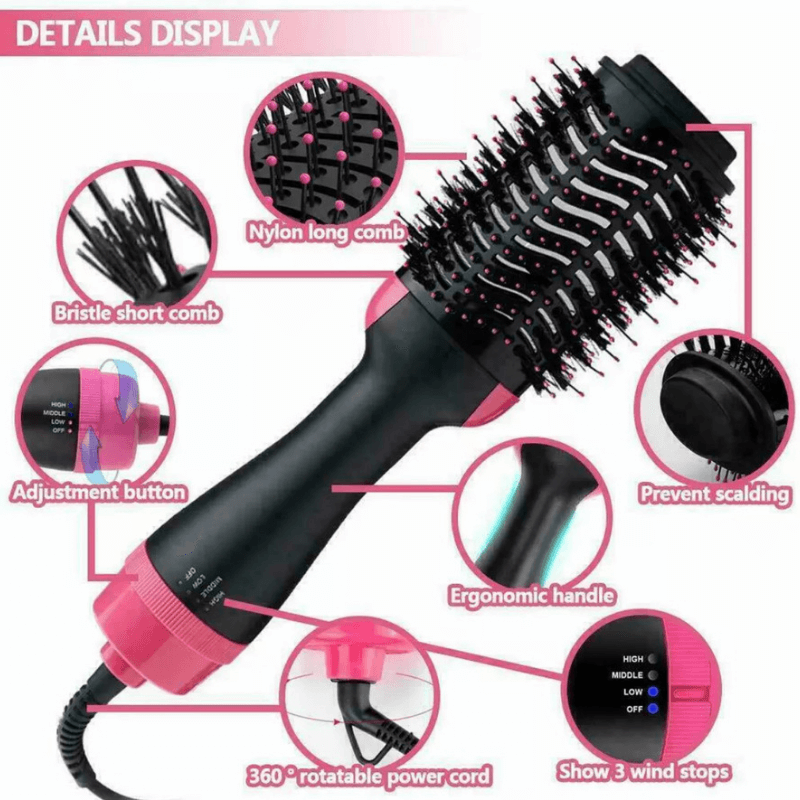 2 in 1 Hot Air Brush – Ionic Styler