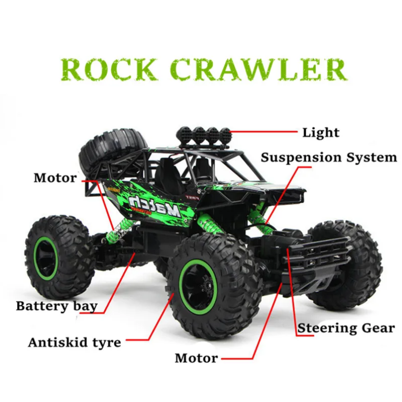 RC Truck – Powerful 4x4 Off-Road 1:12 Size