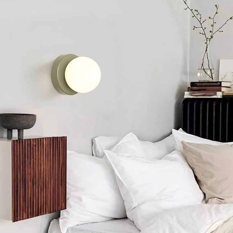 Macaron LED Wall Lamp - 12cm Diameter