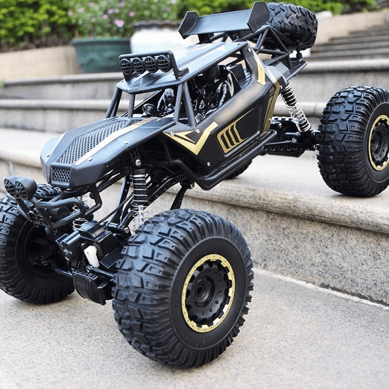 Mega RC Truck – 1:8 Scale, 4WD Power - 3 Extra Batteries Included