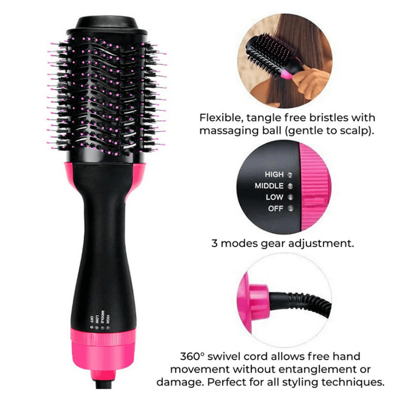 2 in 1 Hot Air Brush – Ionic Styler