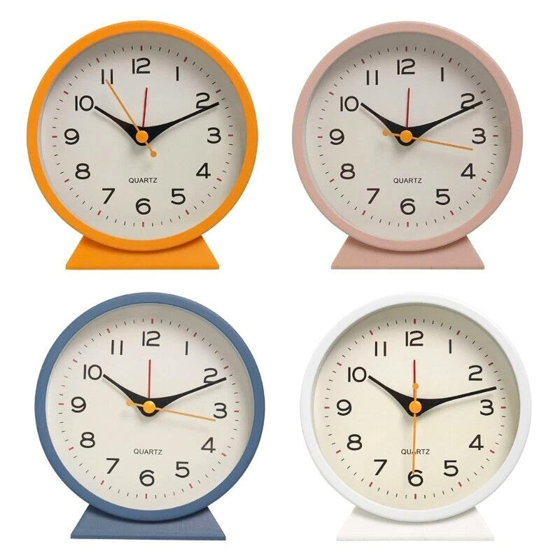 Silent Retro Alarm Clock - Non Ticking