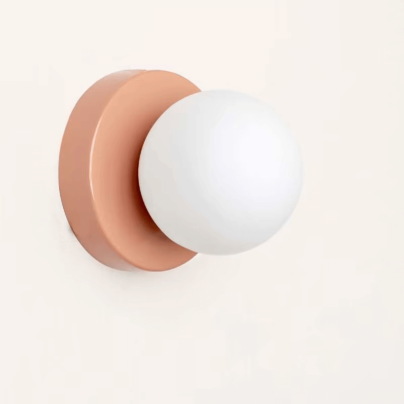 Macaron LED Wall Lamp - 12cm Diameter