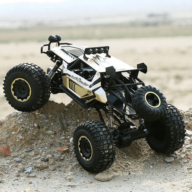 Mega RC Truck – 1:8 Scale, 4WD Power - 3 Extra Batteries Included