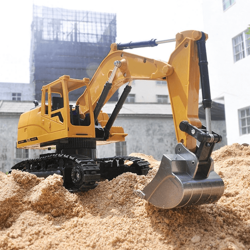 Remote Control Excavator – 8-Channel Toy