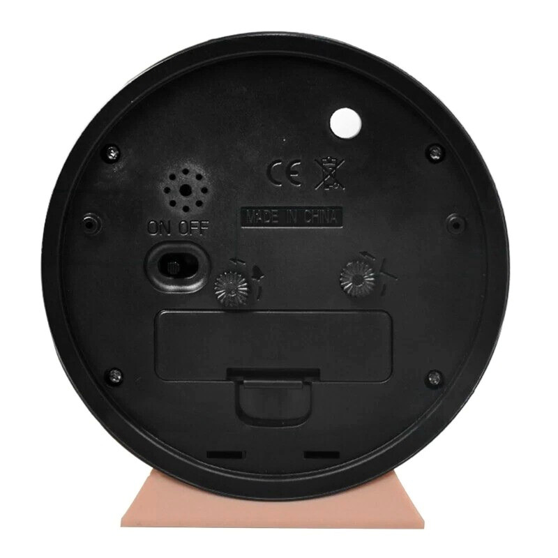 Silent Retro Alarm Clock - Non Ticking