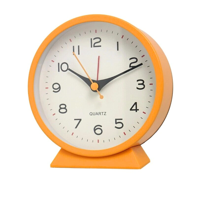 Silent Retro Alarm Clock - Non Ticking