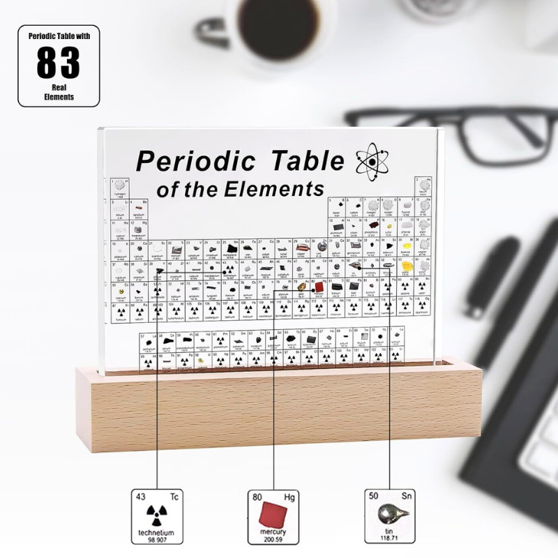 Periodic Table – Real Elements Display