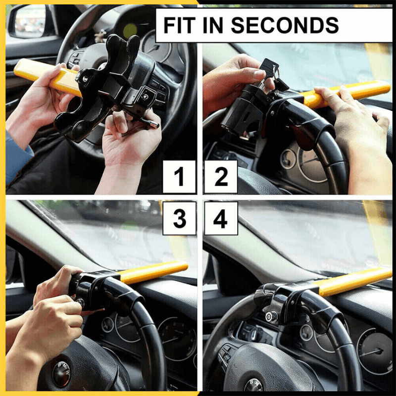 Car Steering Wheel Lock Pro