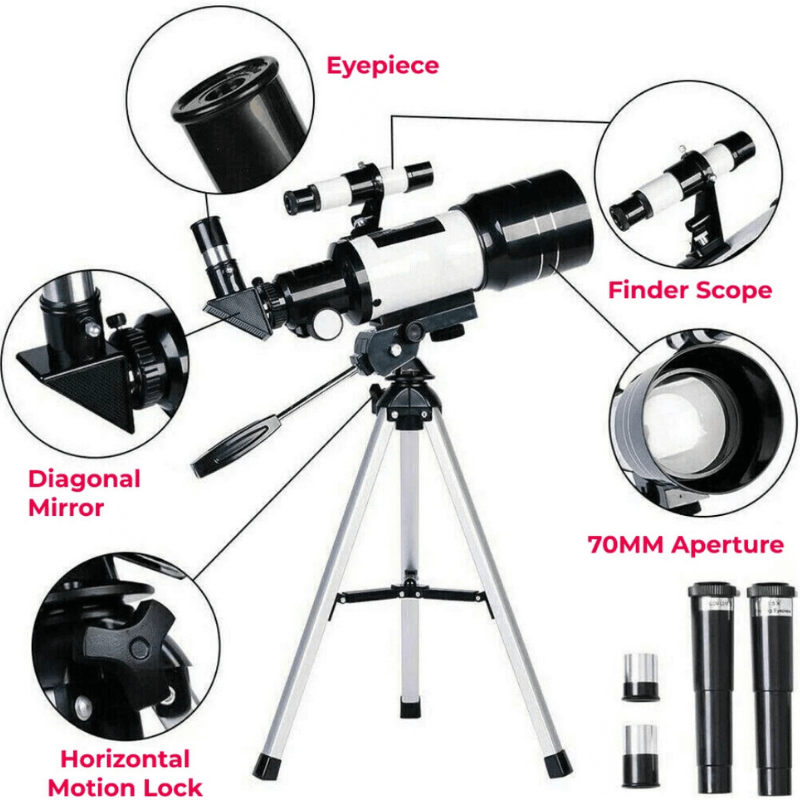Kids Astronomical Telescope –150X Zoom Full Set