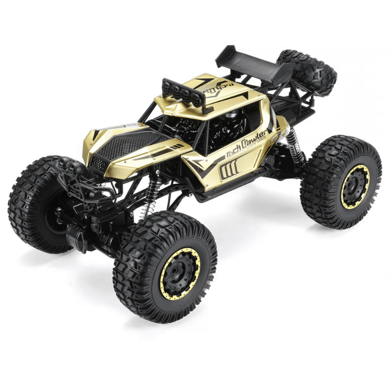 Mega RC Truck – 1:8 Scale, 4WD Power - 3 Extra Batteries Included
