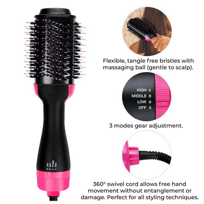 2 in 1 Hot Air Brush – Ionic Styler