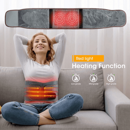 Heated Vibration Massage Belt – Lower Back