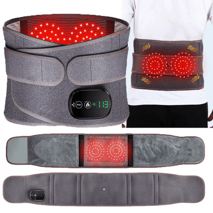 Heated Vibration Massage Belt – Lower Back
