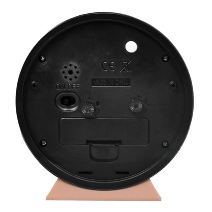 Silent Retro Alarm Clock - Non Ticking