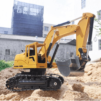 Remote Control Excavator – 8-Channel Toy