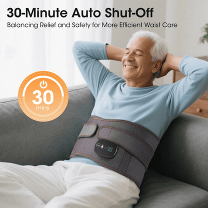 Heated Vibration Massage Belt – Lower Back