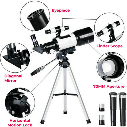 Kids Astronomical Telescope –150X Zoom Full Set