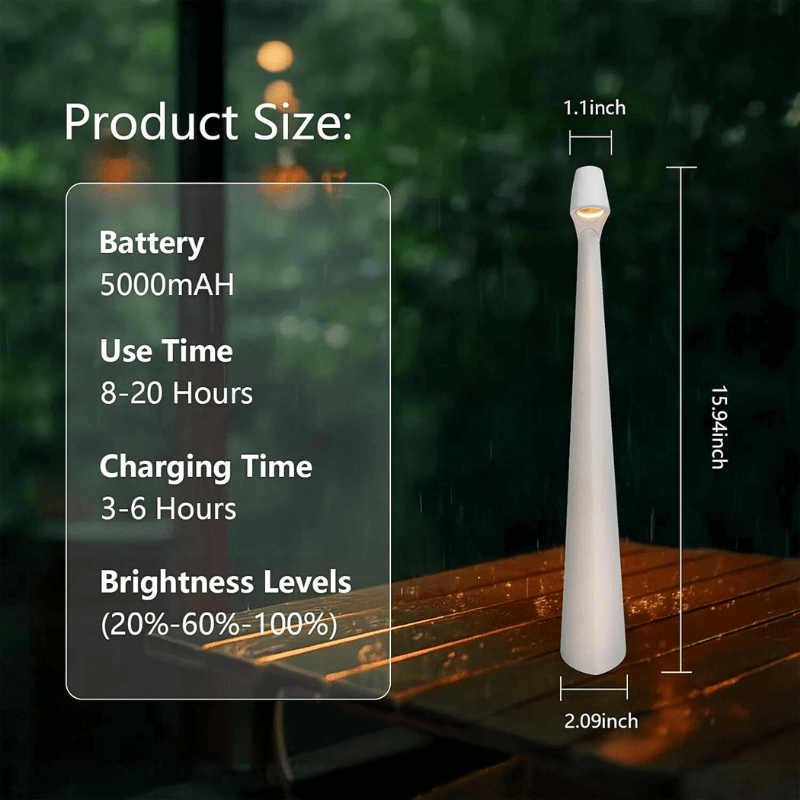 Nordic Cordless Mood Lamp - USB Rechargeable