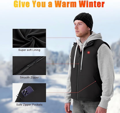 Heated Vest - Rechargeable Heating
